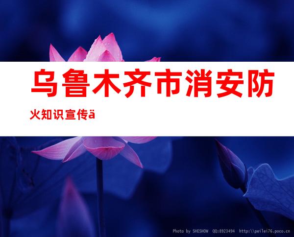 乌鲁木齐市消安防火知识宣传中心